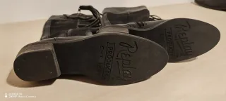 Botas altas Replay negras mujer