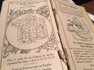 Guia Michelin 1920 España.