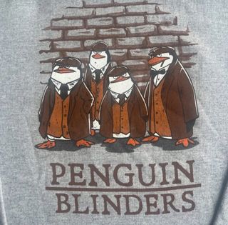 Felpa grigia Penguin Blinders