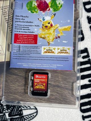 Pokémon Escarlata - Nintendo Switch