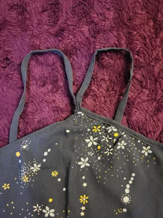 Top Verano Flores Sin Mangas