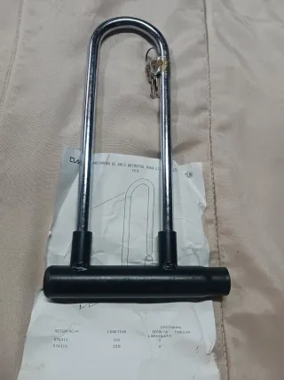 Candado U Antirrobo Bicicleta Moto