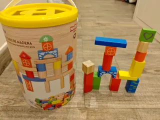 Bloques de construcción de madera