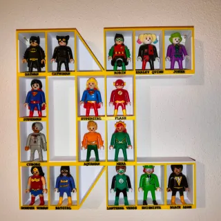 Espositore Playmobil DC Kinder Personaggi