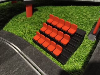 Mini gradas para Scalextric o maquetas