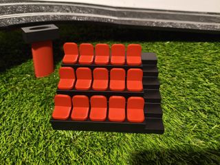 Mini gradas para Scalextric o maquetas