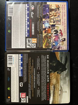Juegos PS4 35€/unidad