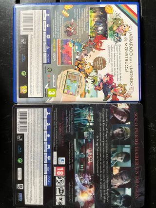 Juegos PS4 35€/unidad