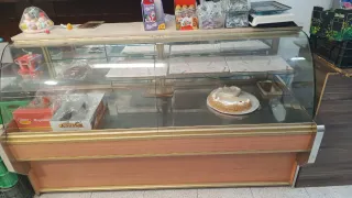 Vitrina expositora panadería/pastelería