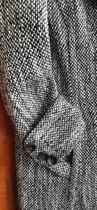 Abrigo gris talla XL