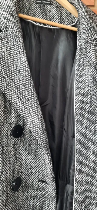 Abrigo gris talla XL