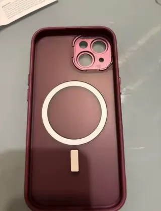 Funda iPhone 13 Rosa Magnética