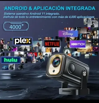 Proyector 4K con WiFi 6 y Bluetooth 5.4