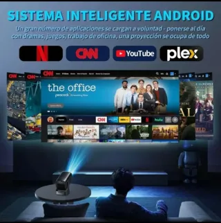 Proyector 4K con WiFi 6 y Bluetooth 5.4