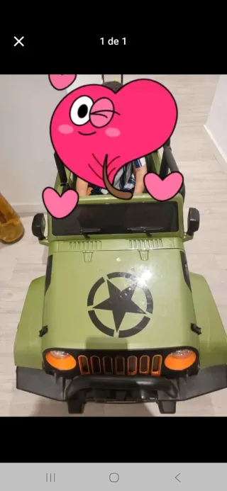 Macchinina elettrica per bambini