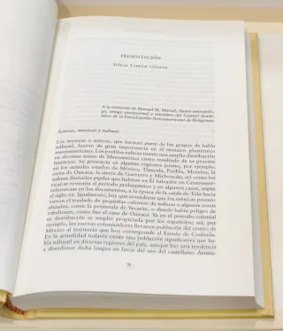 Libro La religión de los pueblos Nahuas