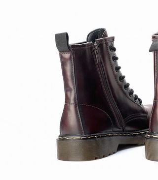 Botín militar burdeos T37 y T38