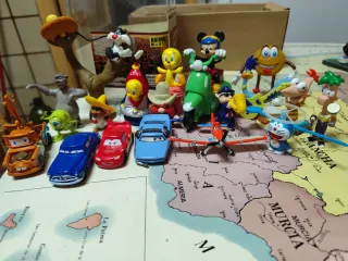 Lote Muñecos Looney Tunes y Disney
