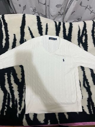 Jersey Polo Ralph Lauren Blanco