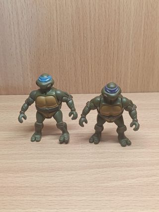LOTE MINI TORTUGAS NINJA PLAYMATES AÑO 2002