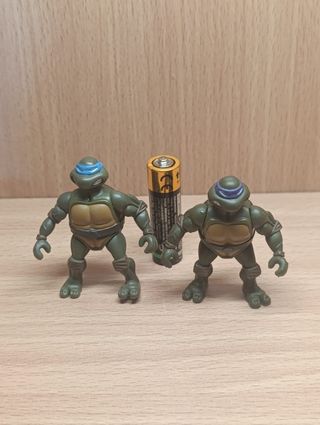 LOTE MINI TORTUGAS NINJA PLAYMATES AÑO 2002