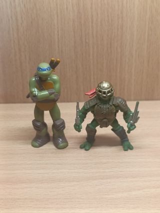 LOTE MINI TORTUGAS NINJA PLAYMATES VIACOM