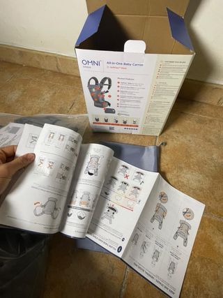 Portabebés Ergobaby Omni Breeze Gris