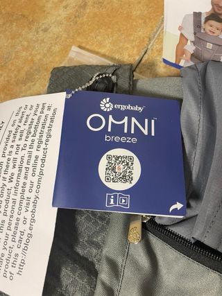 Portabebés Ergobaby Omni Breeze Gris