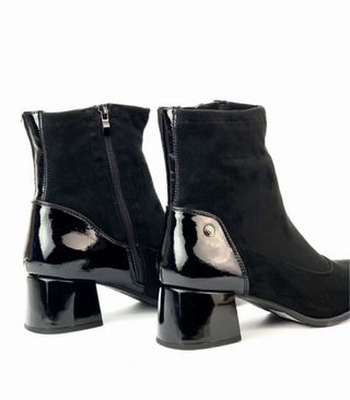 Botín tacón mujer negro talla 38