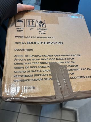 Árbol de Navidad Artificial Blanco