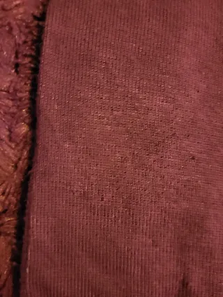 Jersey Blanco Tricot Morado Talla M