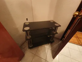 Mesa de cristal para TV