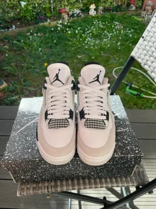 Jordan 4 Gris Blanco Talla 41