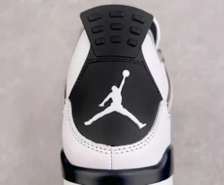Jordan 4 Retro Blanco Gris Talla 43