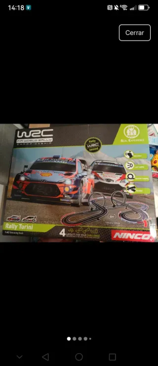 Scalextric WRC Coche de Carreras