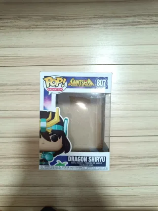 Funko Pop Pikachu y Dragón Shiryu