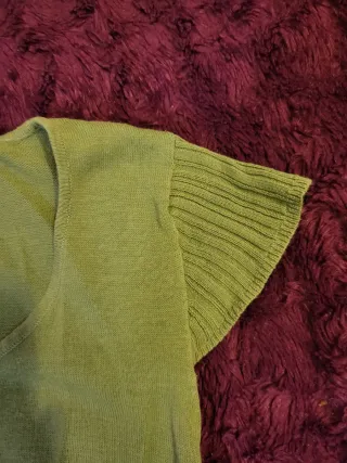 Mango Top Verde Talla L