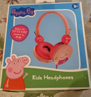 Auriculares Peppa Pig para niños 3+