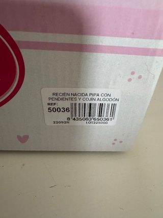 Muñeca Pipa Recién Nacida