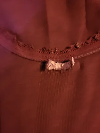 Mango Top Morado Talla M