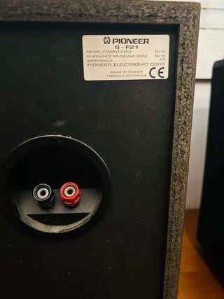 Lote altavoces Pioneer + Denon Vintage perfectos