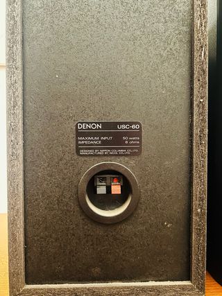 Lote altavoces Pioneer + Denon Vintage perfectos