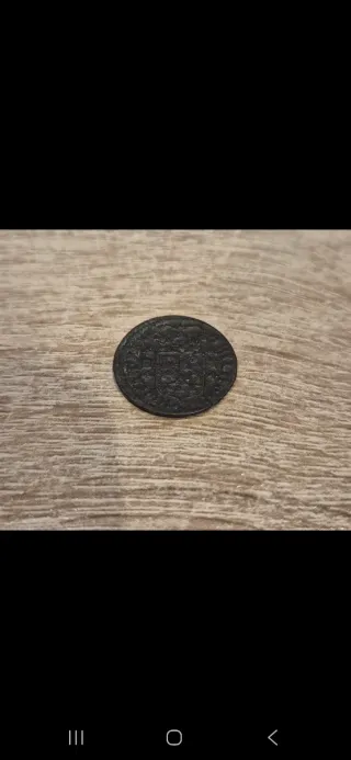 Moneda 1 Maravedí 1718 Felipe V España