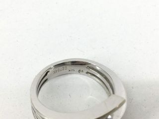 sortija oro 14k con piedra con diamante