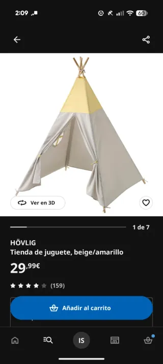 Tienda de juguete HÖVLIG Ikea