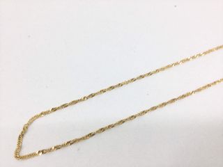 cadena oro 18k 24cm
