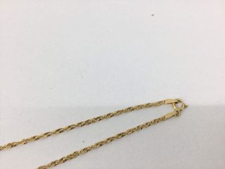 cadena oro 18k 24cm