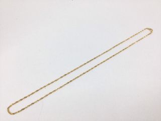cadena oro 18k 24cm