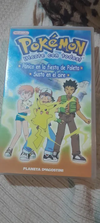Lote Videocasetes de pokémon