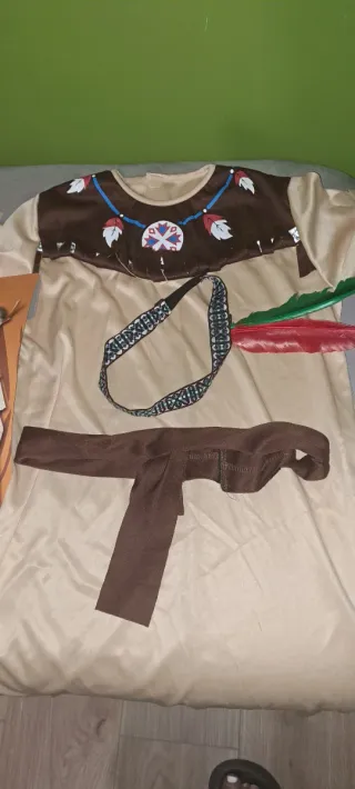 Disfraz India Niña Talla 9-11 años